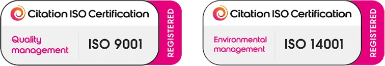 View ISO 9001 & ISO 14001 certificates (PDF) ISO 9001 & ISO 14001 - Micro Delta Packaging